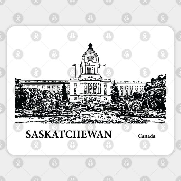 Saskatchewan Canada Sticker by Lakeric